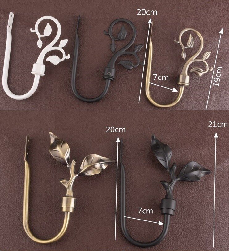 2Pcs/Set  Tieback Holder  Tie Backs Bedroom Living Room