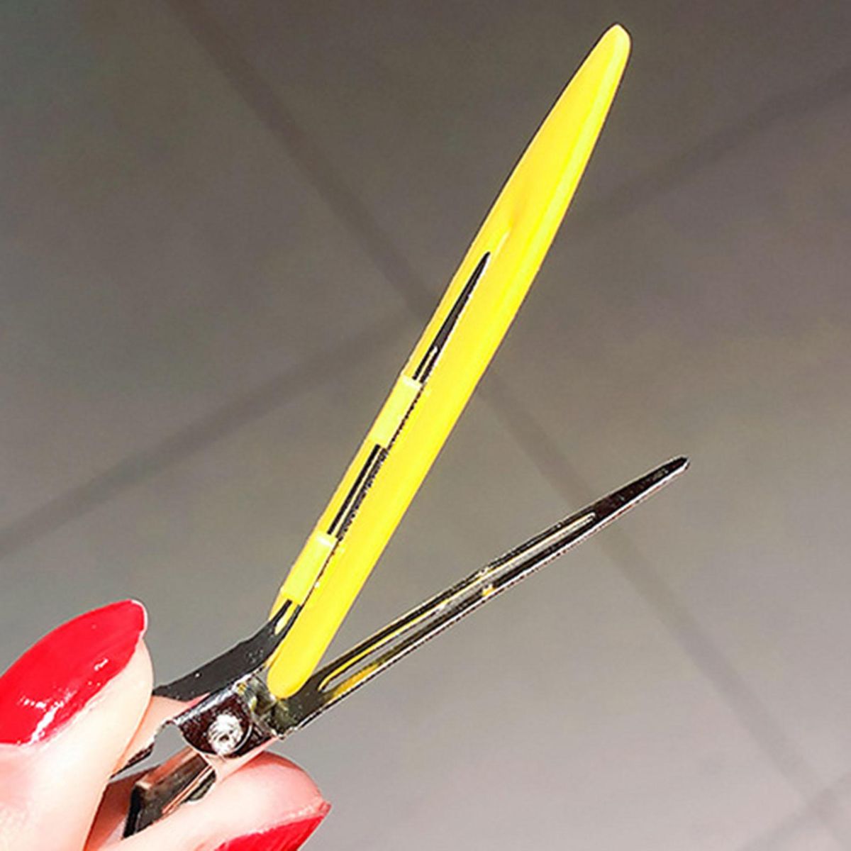 4PCS Candy Color Seamless Hairpin Duckbill Clip Hair Accessories