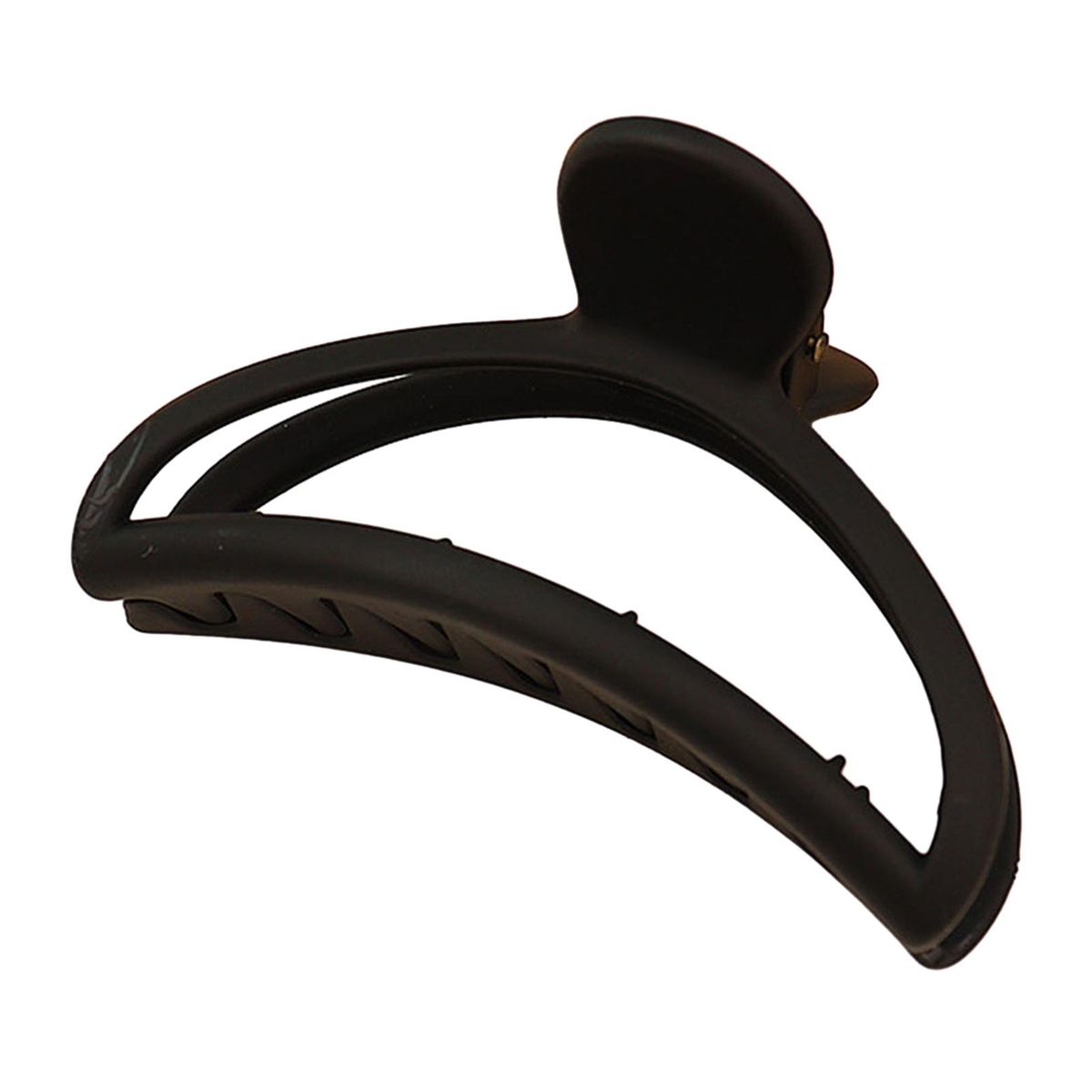 Secure Hair Clamp Stylish Wave Hair Claw Hollow Strong Twisted Oblong