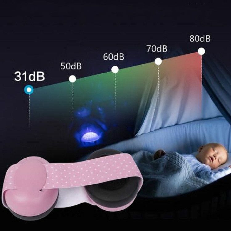 Newborn Baby Adjustable Elastic Earmuffs