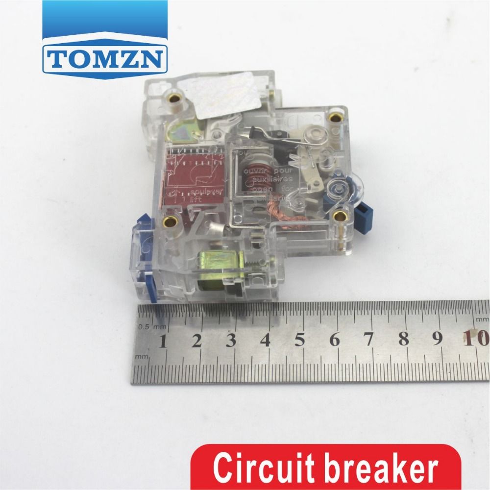 1P 16A Transparent Case Mini Circuit Breaker MCB Good