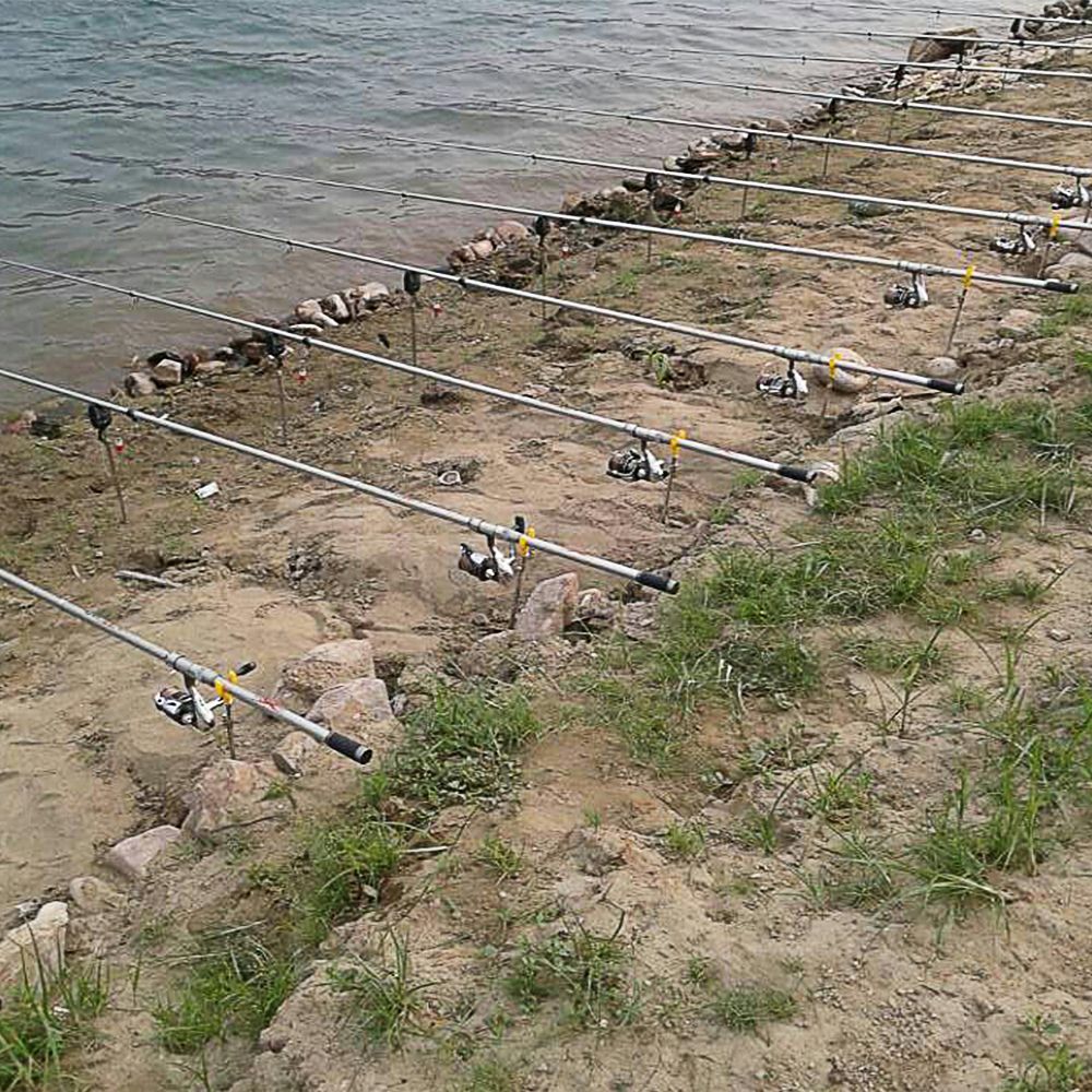 Carp Metal Material Fishing Rod Support Fishing Pole Ground
