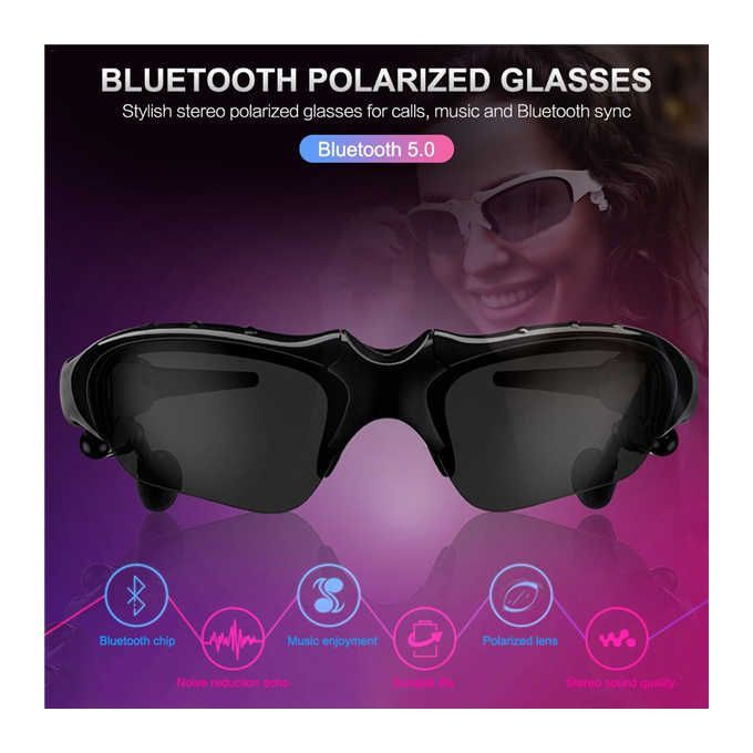 FBI Smart Glasses Sports Bluetooth Music Sunglasses Driving Glasses Multifunctional