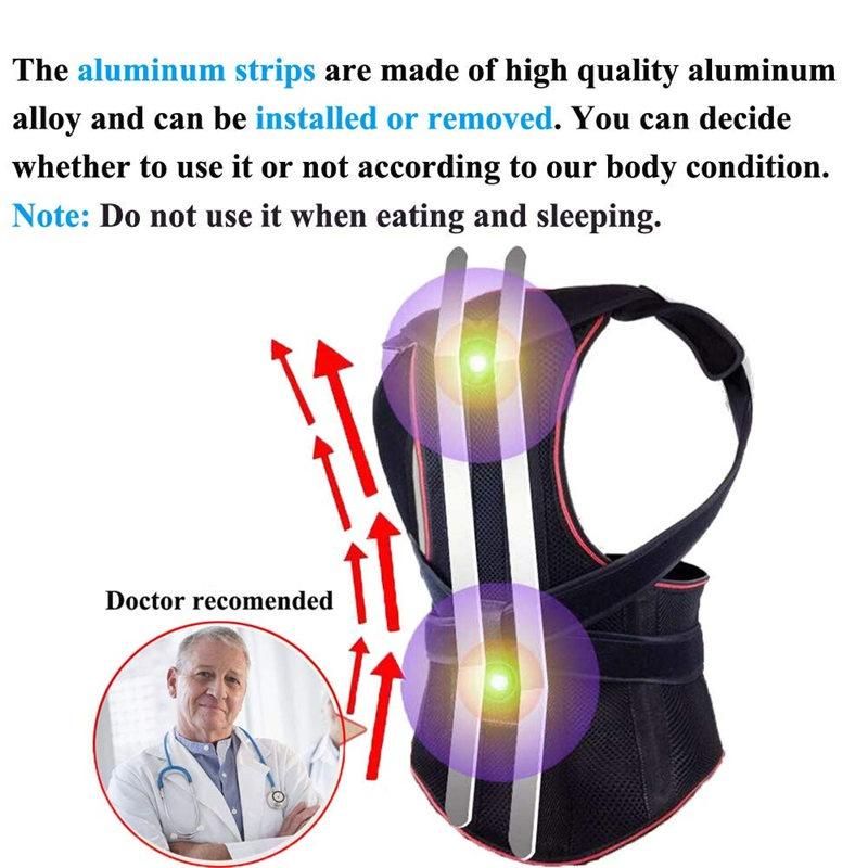 Back Posture Corrector Strap Neck Shoulder Support Brace Provide Lumbar Support