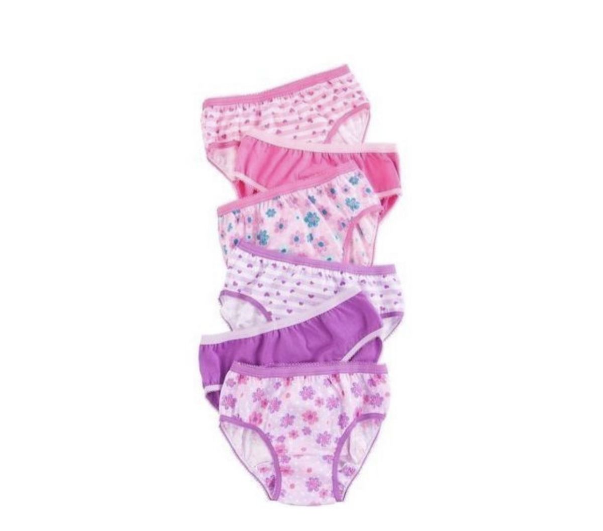 Girls 12 In 1 Panties Set