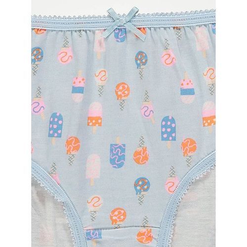 Ice Cream Print Briefs 10 Pack
