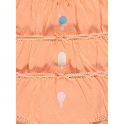 Ice Cream Print Briefs 10 Pack