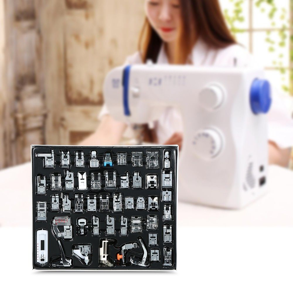 48pcs Professional Domestic Sewing Machine Presser Foot Set