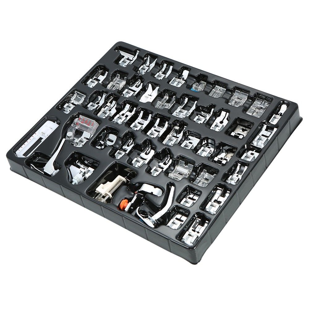 48pcs Professional Domestic Sewing Machine Presser Foot Set