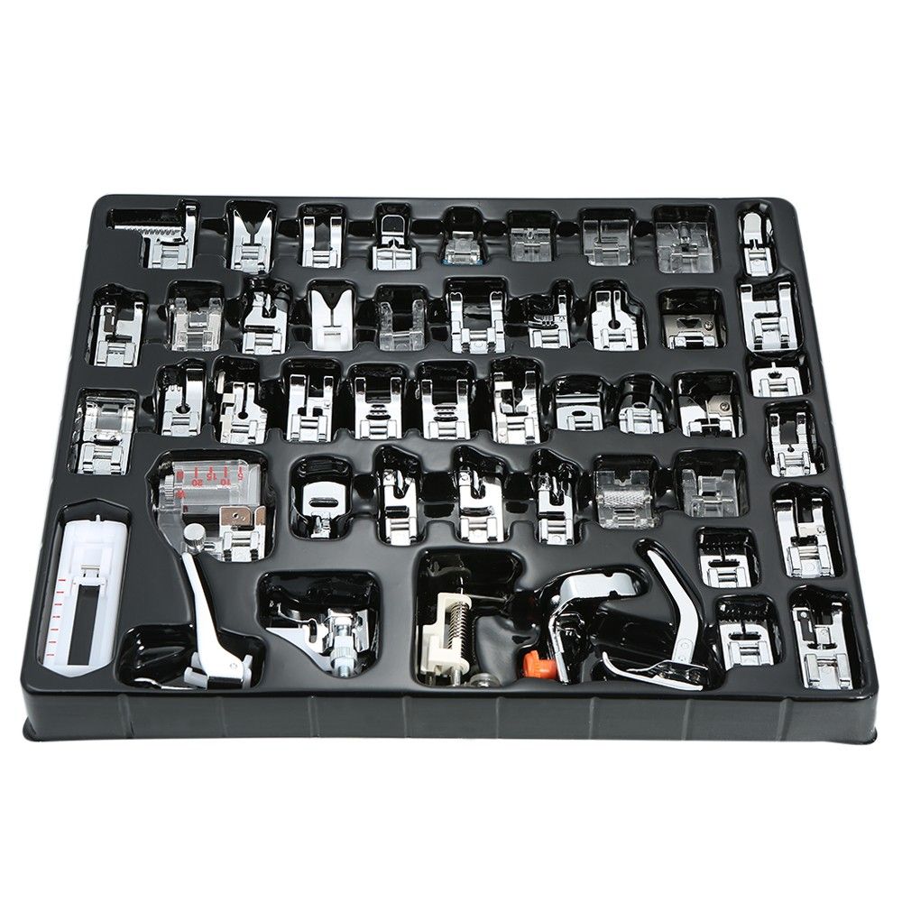 48pcs Professional Domestic Sewing Machine Presser Foot Set