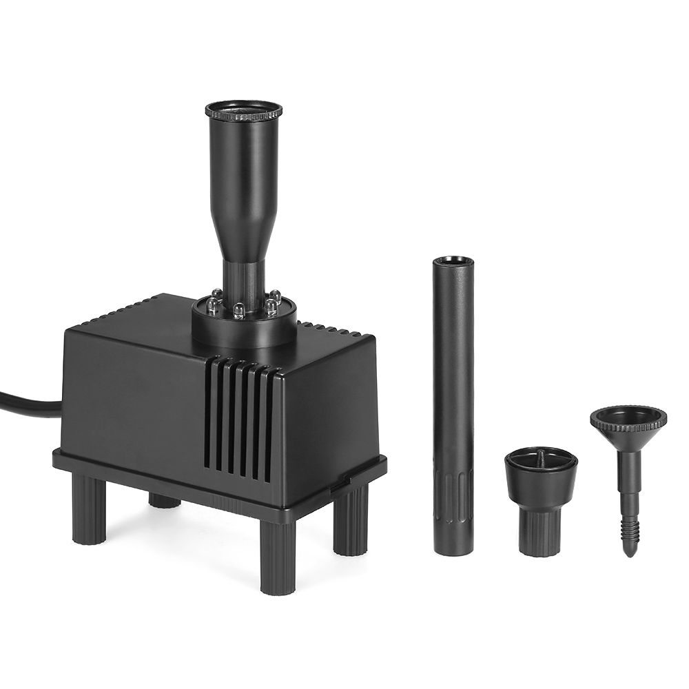 10W Submersible Water Pump With LED Light For Aquarium Fish