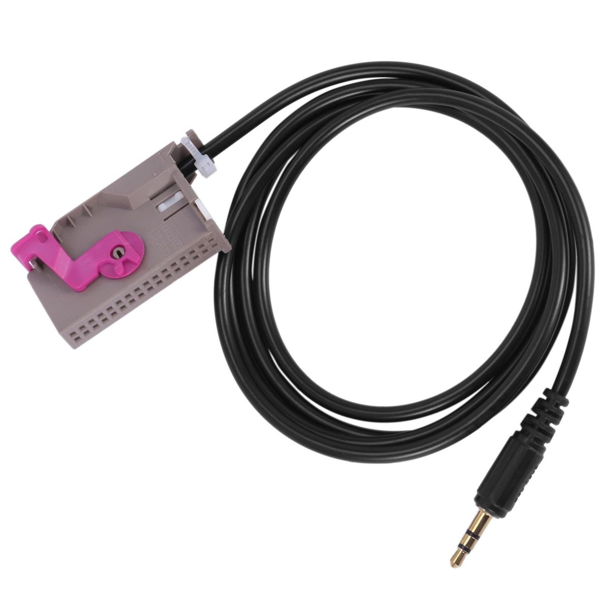 32 Pin 3.5MM Car Aux-in RNS-E Audio Adapter Cable Jack Audio Wire Cable for AUDI A3 A4 A6 A8 TT