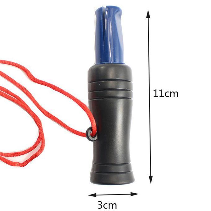 Duck Call Decoy Whistles Rook Callers Outdoor Hunting Sound Black