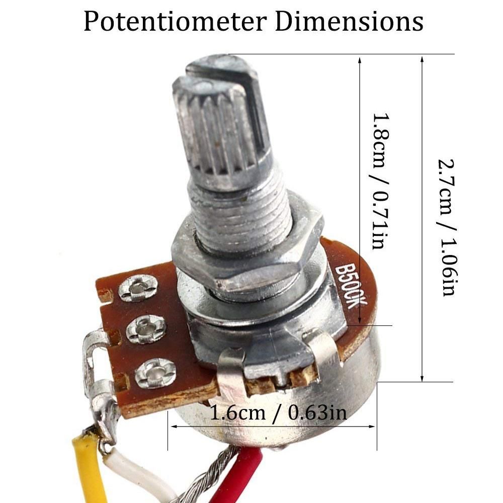 Lp Electric Guitar Pickups Wiring Harness Kit 2T2V 500K Pots 3 Way Switch With Jack For Dual Humbucker Gibson Les Pual Style Guitar Replacements, Black Cap