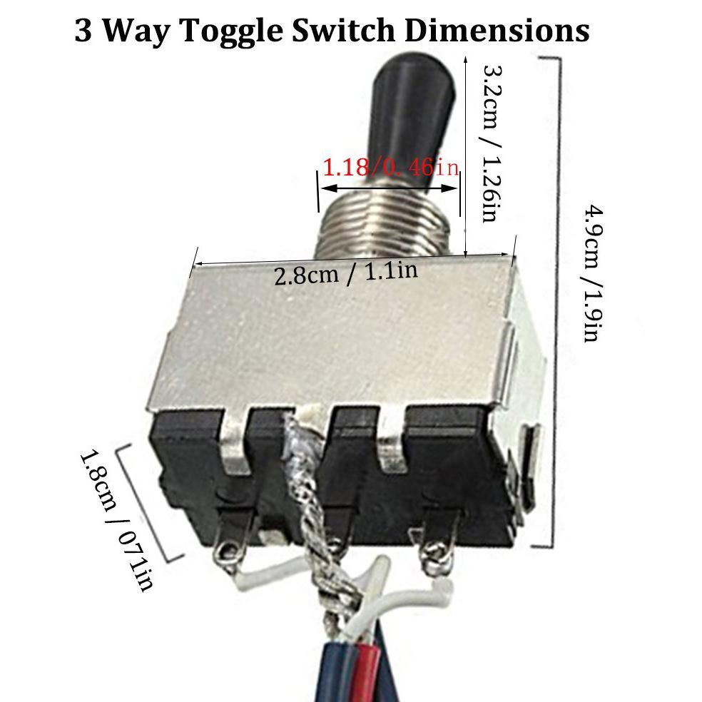 Lp Electric Guitar Pickups Wiring Harness Kit 2T2V 500K Pots 3 Way Switch With Jack For Dual Humbucker Gibson Les Pual Style Guitar Replacements, Black Cap