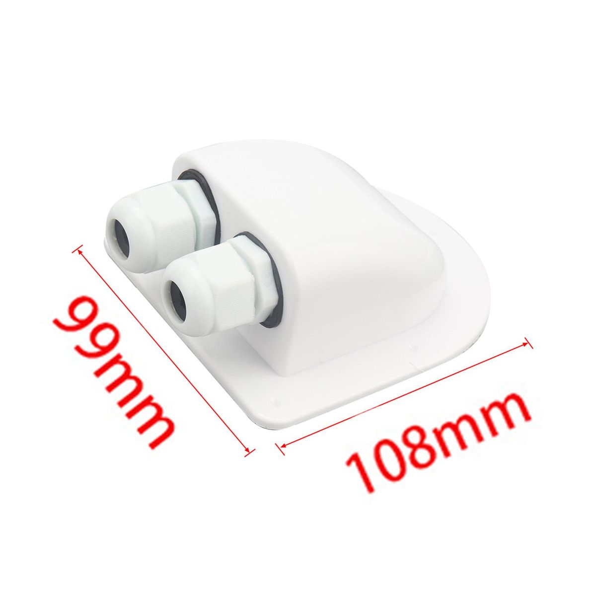 Solar Cable Entry Plate Box Weatherproof For Solar Panel