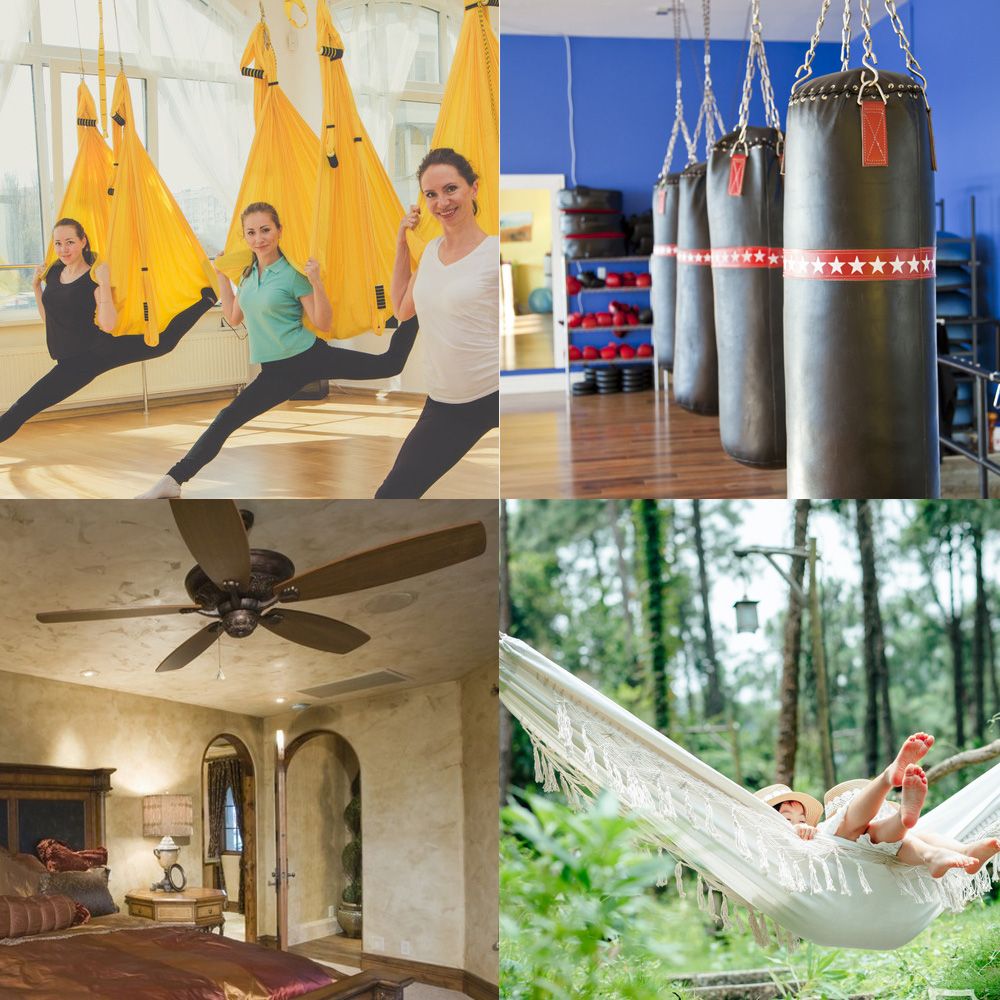 Fixed Button For Yoga Hammock Sandbag Hooks Fixed Disc Set