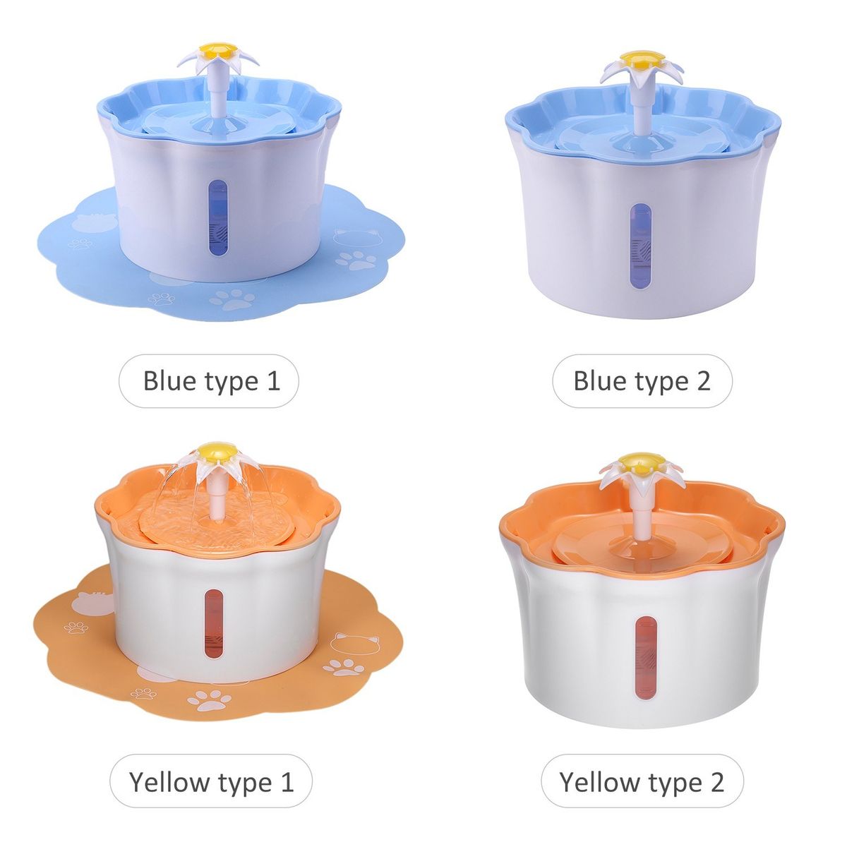 2.6L Automatic Pet Water Fountain Drinking Bottle Electric