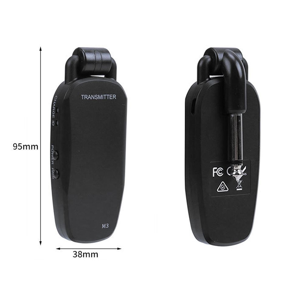Wireless Guitar Bass Transmitter Pick Up Receiver System