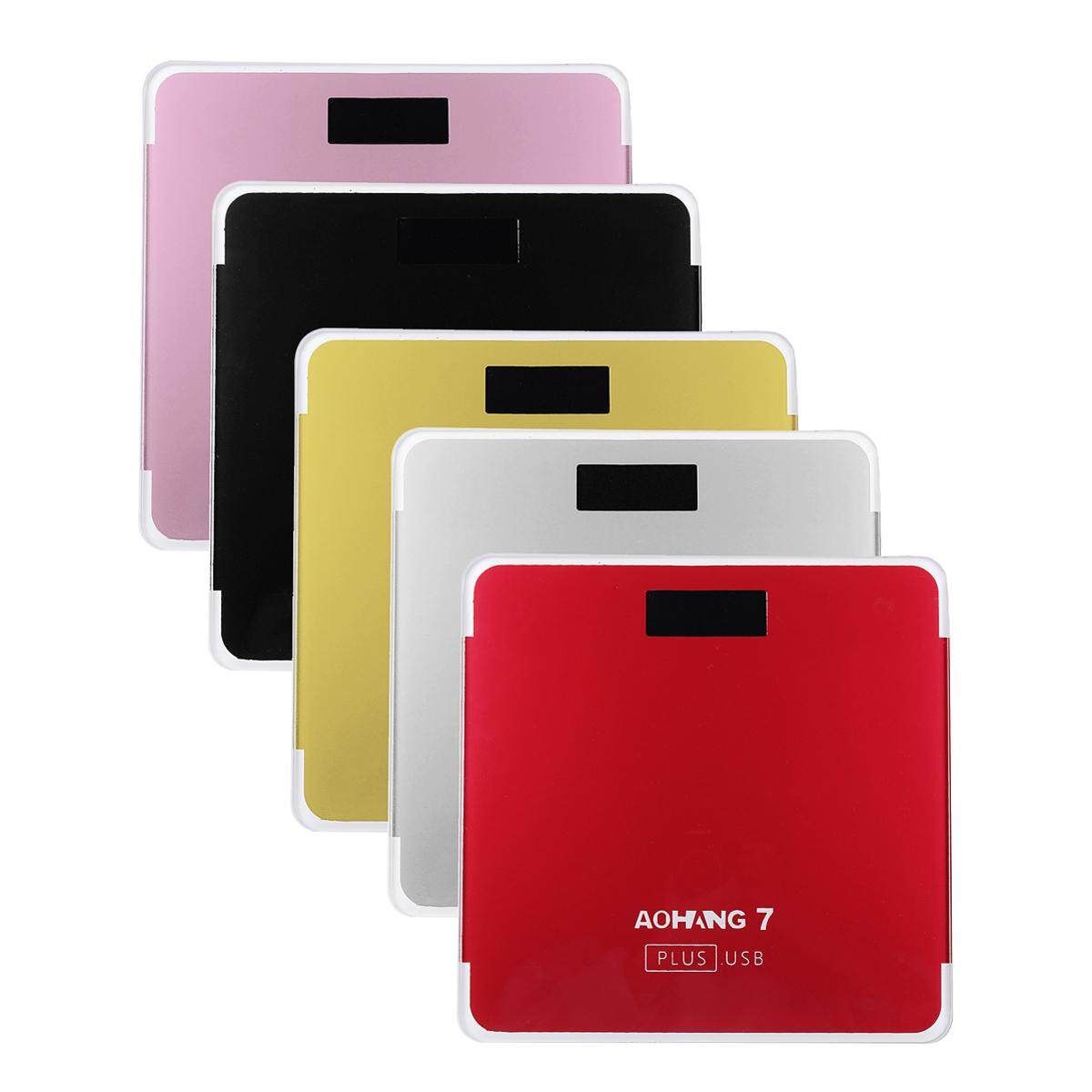 400lb/180kg LCD Electronic Digital Body Weight Scale Bathroom Gold Gold