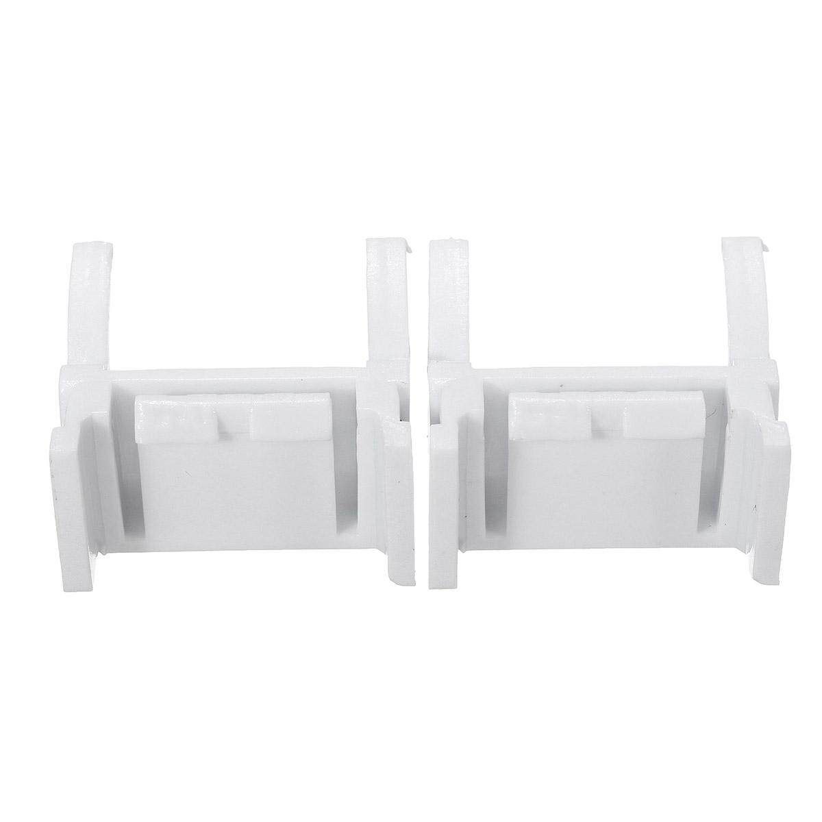 2x HID H7 Bulbs Adapter Xenon Lamp Holder White Base For Ford Focus MK2 MK3