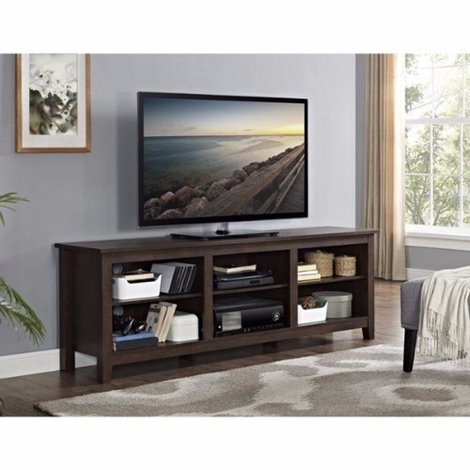 Handys - 70-inch Wood Media TV Stand Storage Console - Brown  (Lagos Delivery Only)