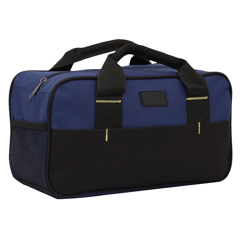 Heavy Duty Tool Bag With Zipper And Side Pockets,