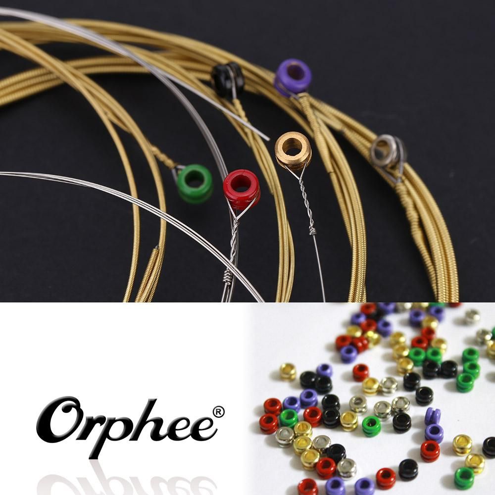 Orphee TX620 6pcs  Acoustic Folk Guitar String Set (.010-.047)  Phosphor Bronze Extra Light Tension