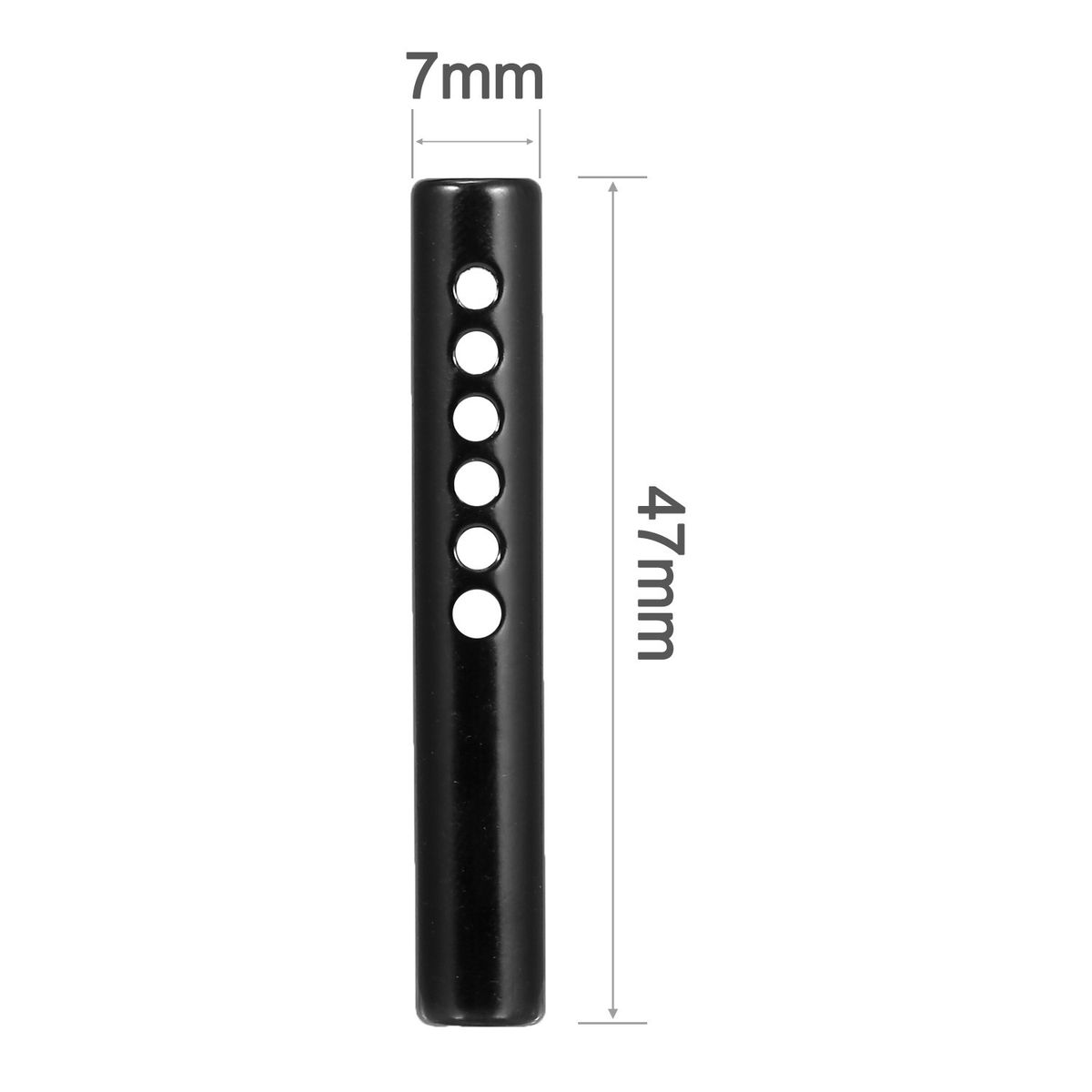2PCS Metal Bumper Mount Holder Cylinder Post With Screws For