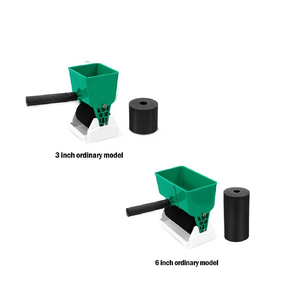 3-Inch Portable Hand-Held Gluing Roller Manual Gluing Tool is Suitable for Woodworking Painting Tool Barrel