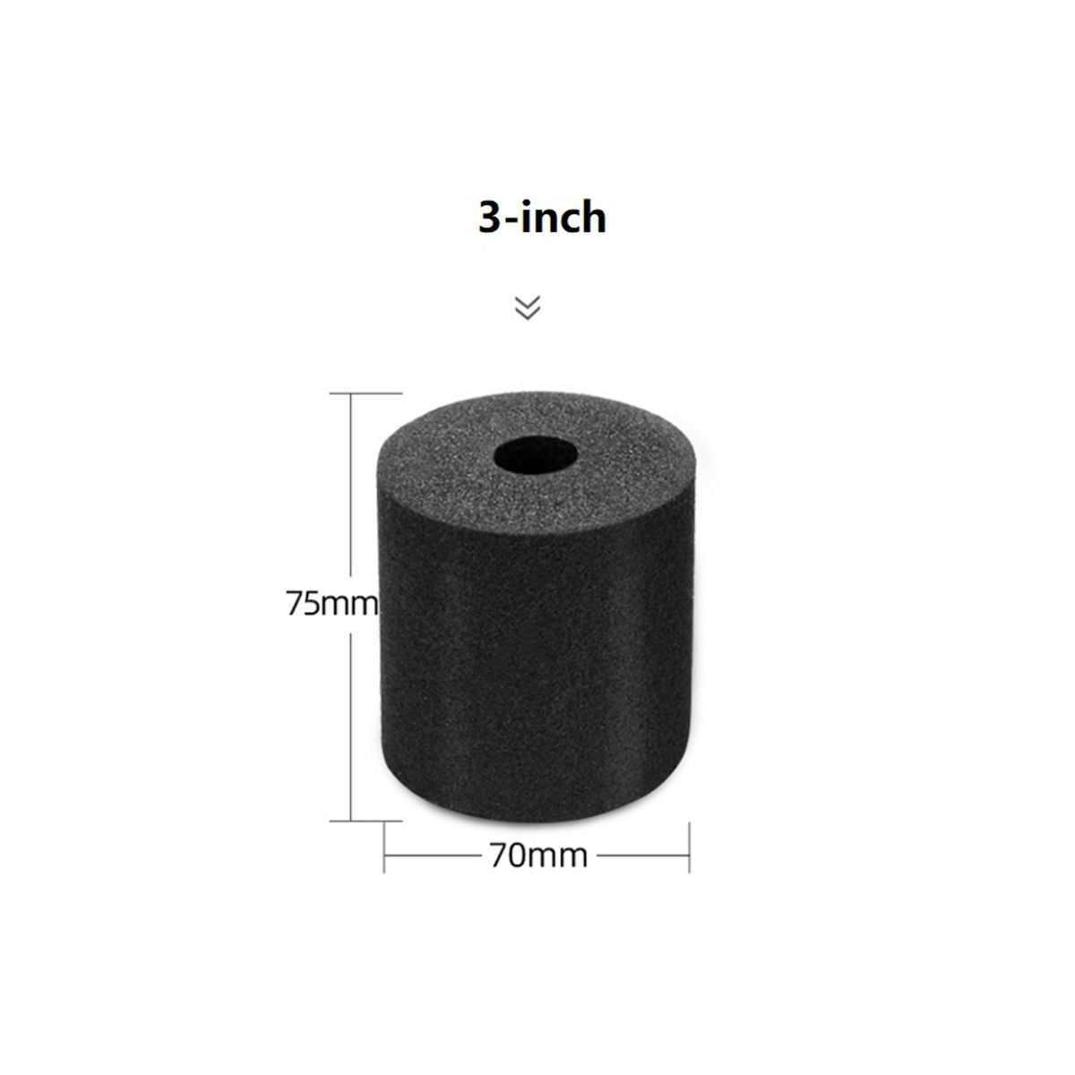 3-Inch Portable Hand-Held Gluing Roller Manual Gluing Tool is Suitable for Woodworking Painting Tool Barrel