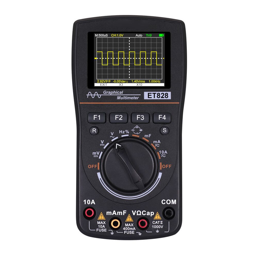 ET828 Intelligent Graphical Digital Oscilloscope Multimeter