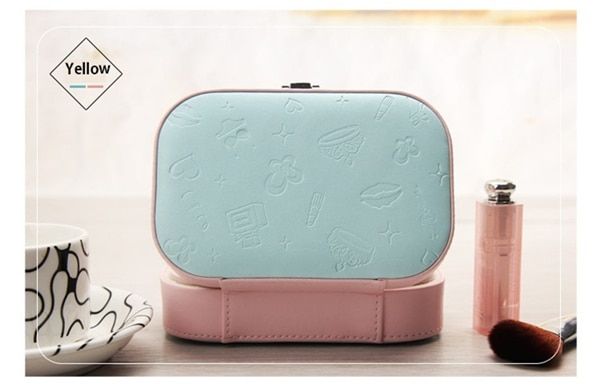 Jewelry Casket Organizer Makeup  Storage Box