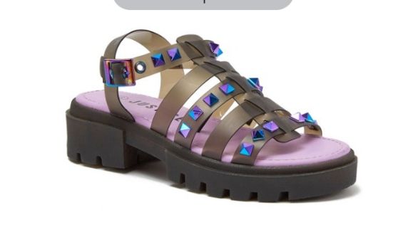 Big Girl Jelly Fisherman Sandals.