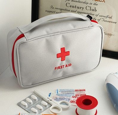 Portable First Aid Emergency  Kit Survival Bag