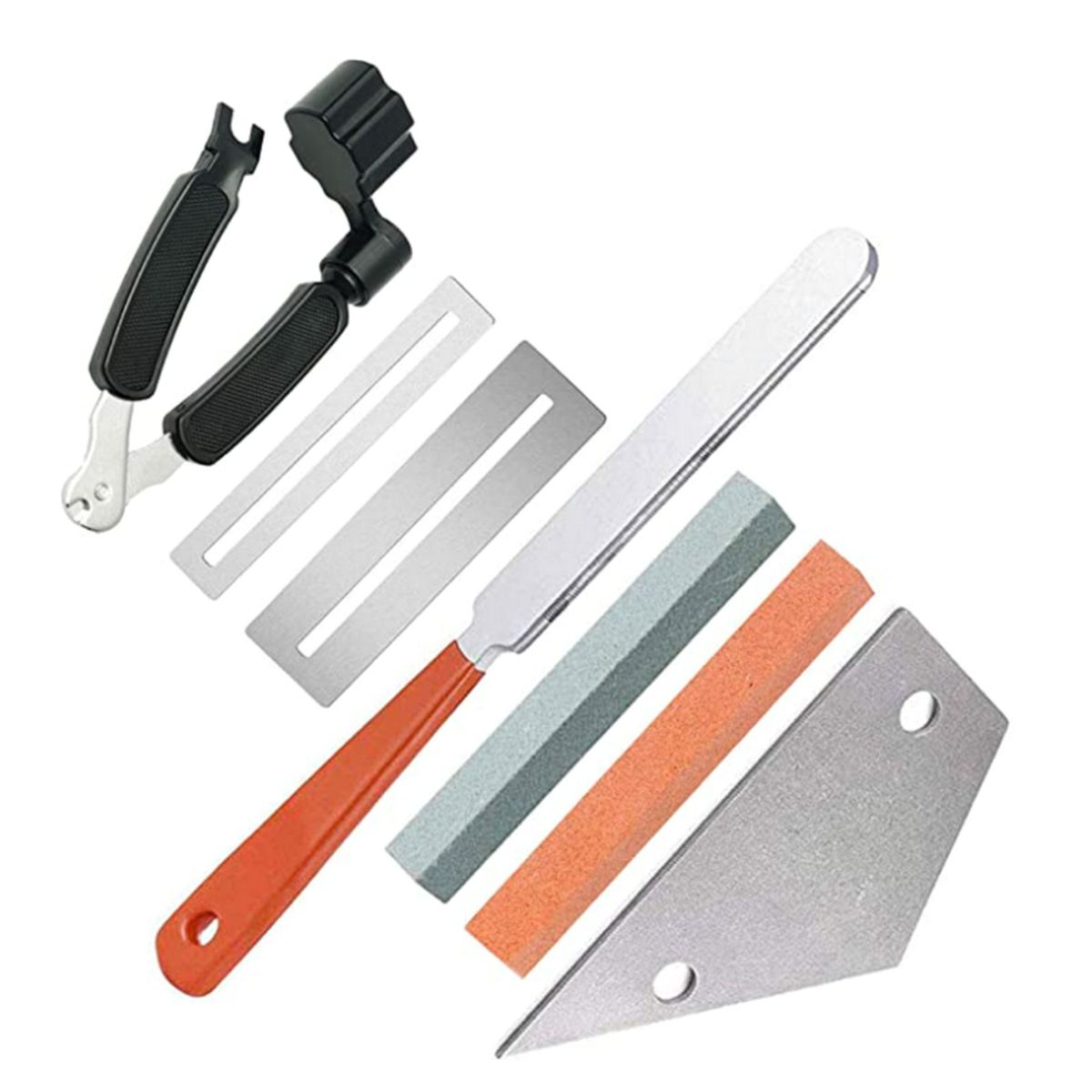 Guitar Repair Luthier Tools Kit Guitar Fret Crowning File 3