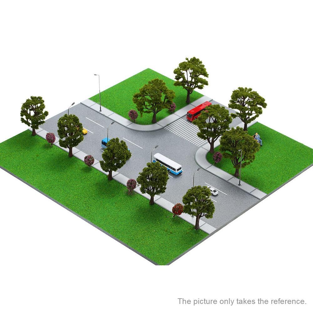4.7 Inch Tree Model Architectural Model Railroad Layout Landscape Scenery Diorama Miniatures