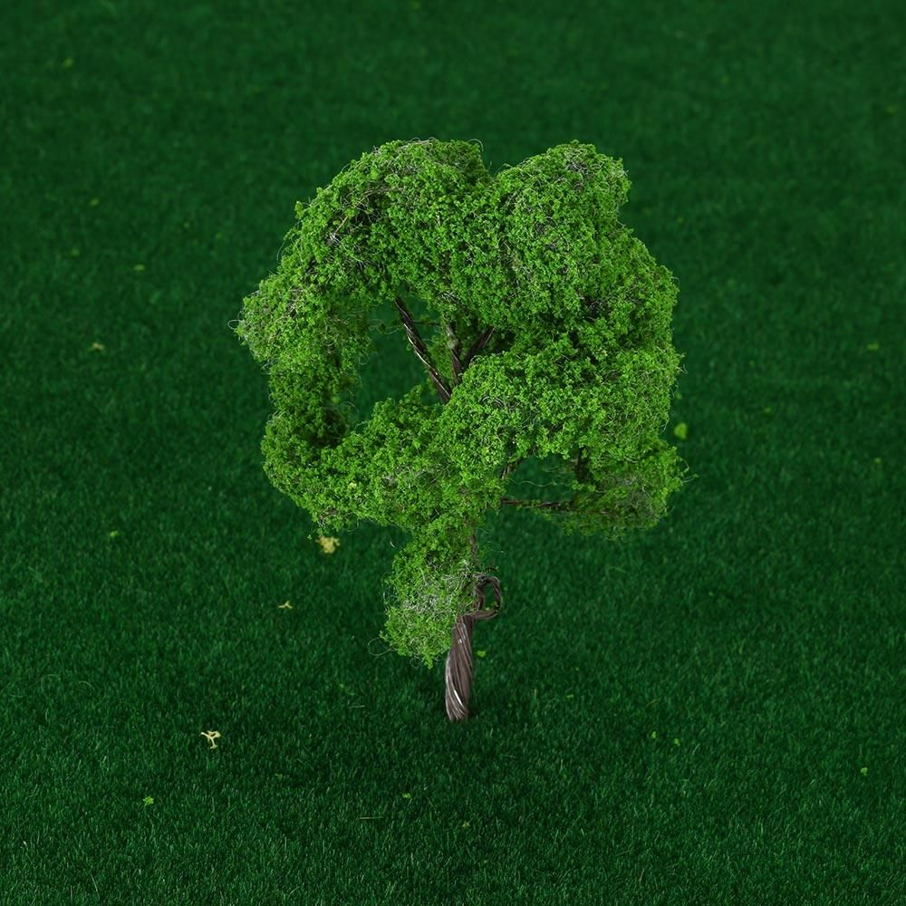 4.7 Inch Tree Model Architectural Model Railroad Layout Landscape Scenery Diorama Miniatures