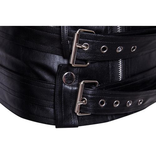 Punk Multi Design Style Motorcycle Biker Leather Jacket Men