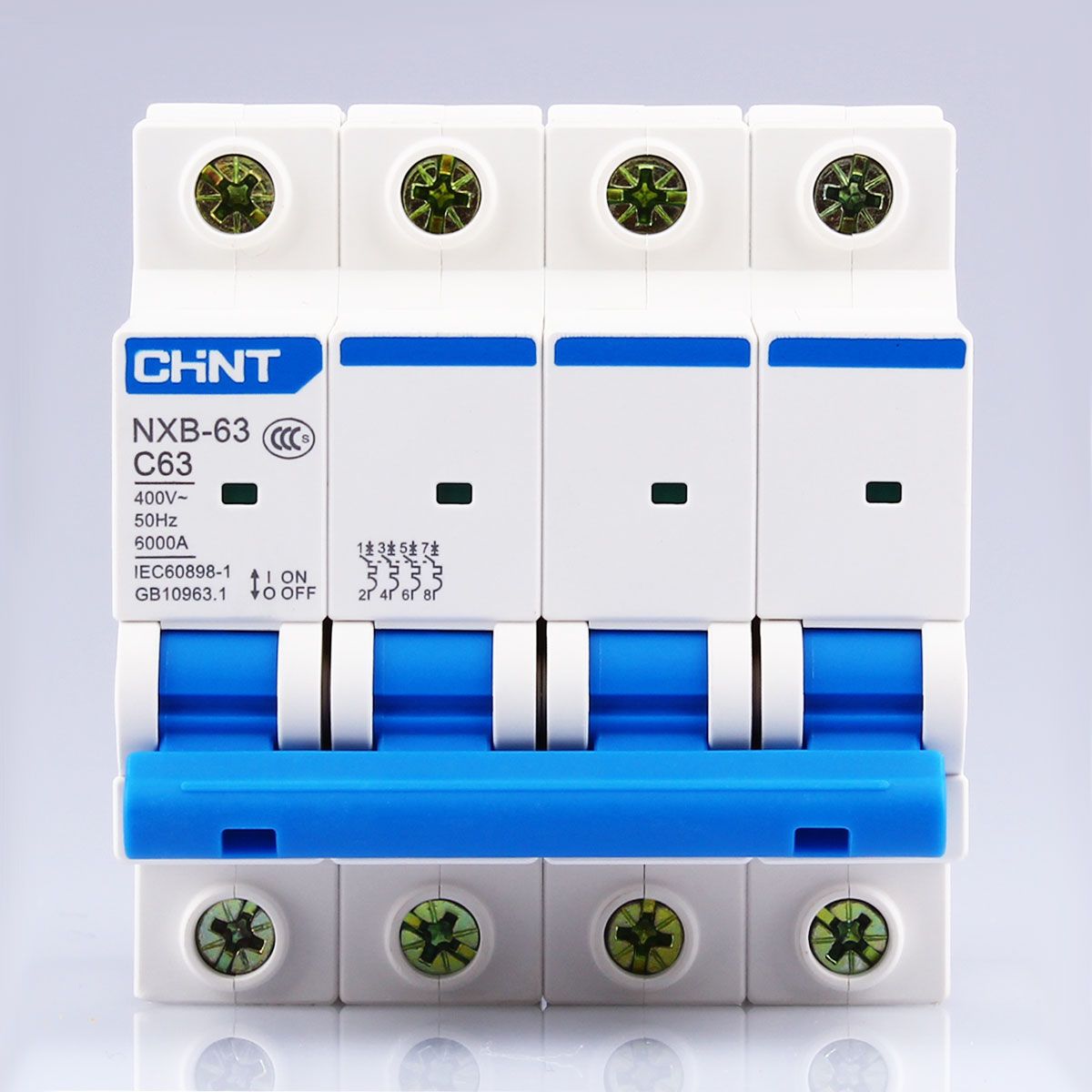4P 1A NXB-63 CHNT 6A 2A 3A 25A 16A 32A 40A CHINT 10A 20A