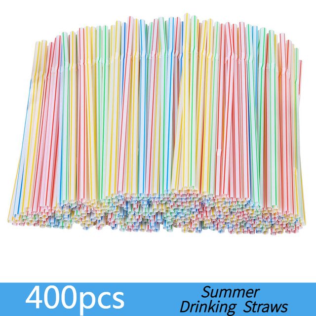 Disposable Elbow Plastic Straws