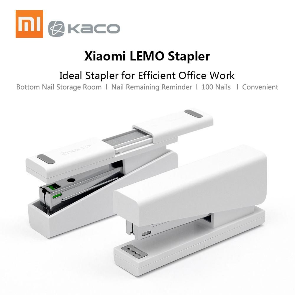 Kaco LEMO Stapler 24/6 26/6 with 100pcs Staples for Paper Efficient Office School