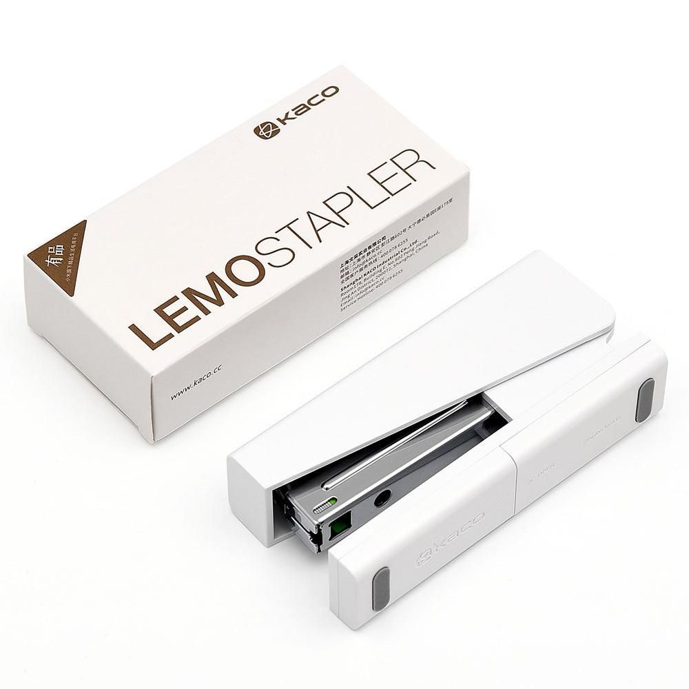 Kaco LEMO Stapler 24/6 26/6 with 100pcs Staples for Paper Efficient Office School