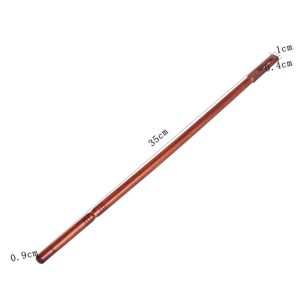 Wood Flute Cleaning Rod Professional Flute Cleaning Kit Accessories Red