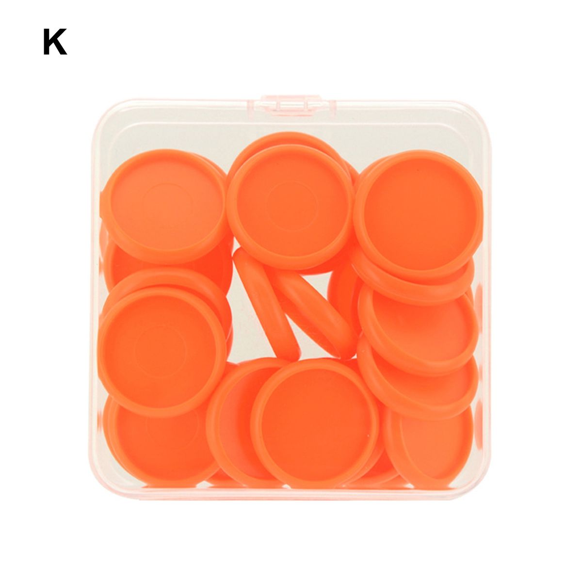 30 Pcs Loose Leaf Binder Rings Round Shape Round Shape K