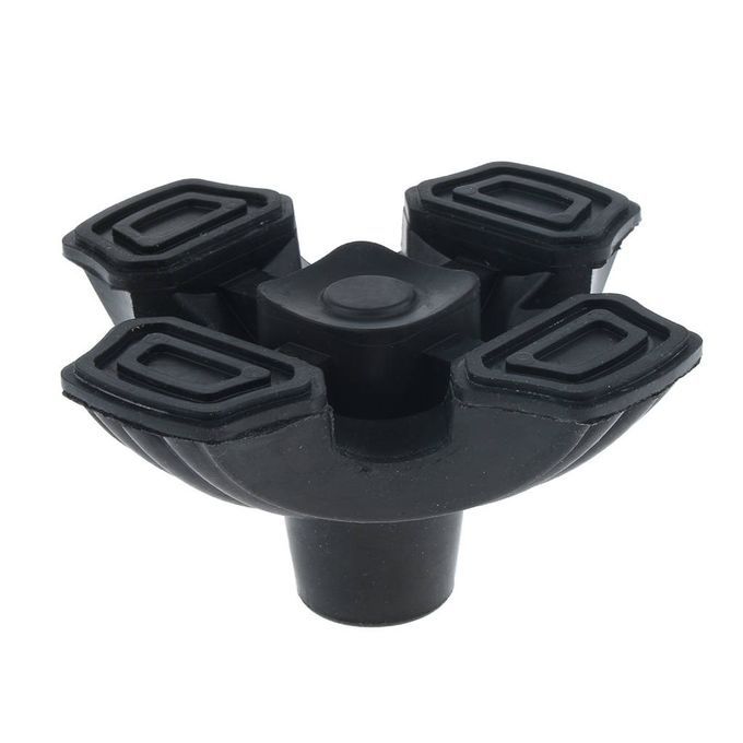 3/4" Quad Cane Walking Stick Crutch Rubber Tip Universal 4 Leg Support