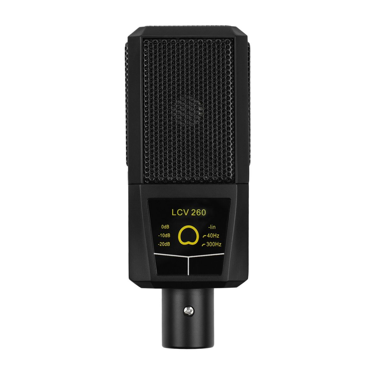 Cardioid Condenser Vocal Microphone With 3-pin XLR To 3.5mm