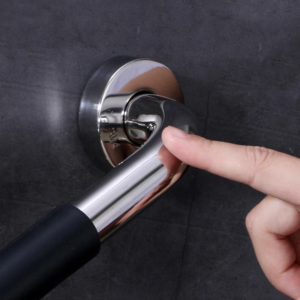 19.6 Inch Anti-Slip Shower Grab Bar Handle Stainless Steel Bathroom Grab Bar Silicone Covered Grip Wall Mount Safety Hand Rail Support  for Handicap Elderly Injury