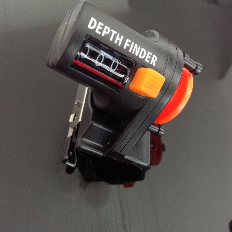 1pcs 0-999M 6cm Pescadepth Finder Counter Fishing Tool Tackle Length Gauge Counter