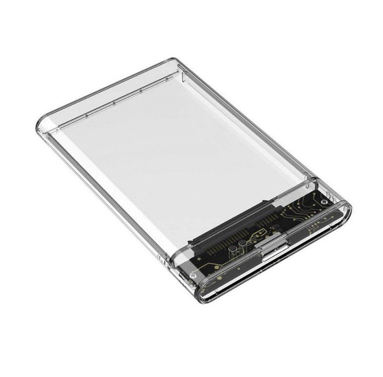 Transparent Box Notebook 2.5 Inch External Mobile Hard Disk